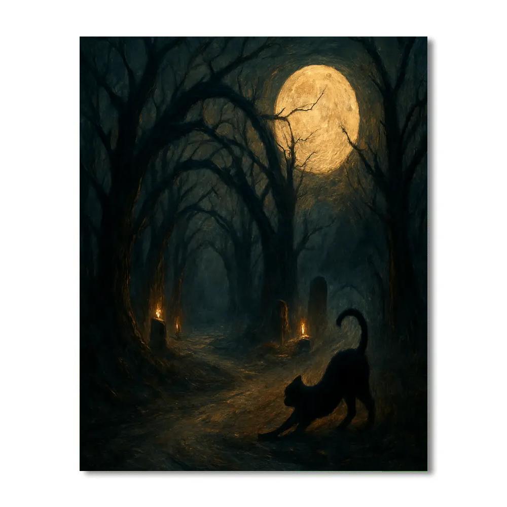 Gnarled Path Of Echoes Painting by numbers kit