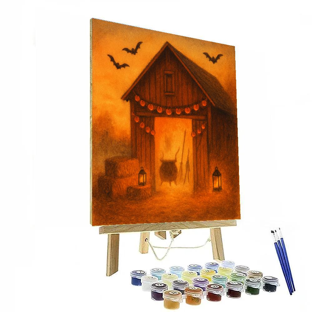 Barn Of Whispered Stories Painting by numbers kit