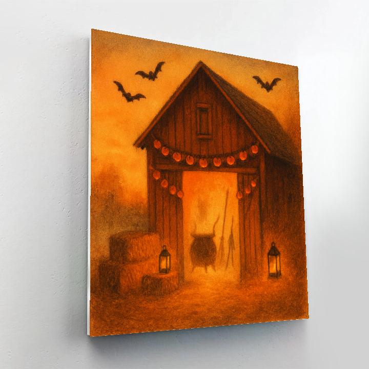 Barn Of Whispered Stories Painting by numbers kit