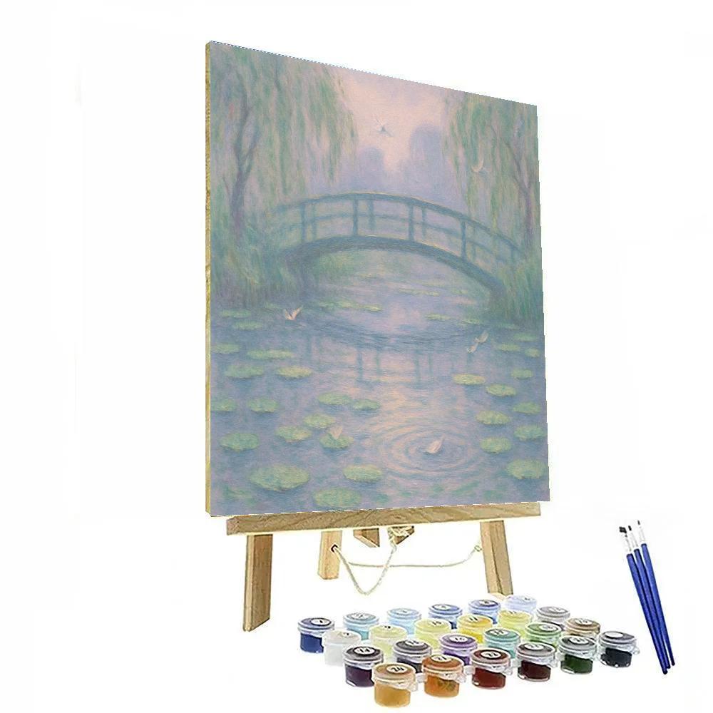 Monet Water Garden Reverie Numbered painting kits