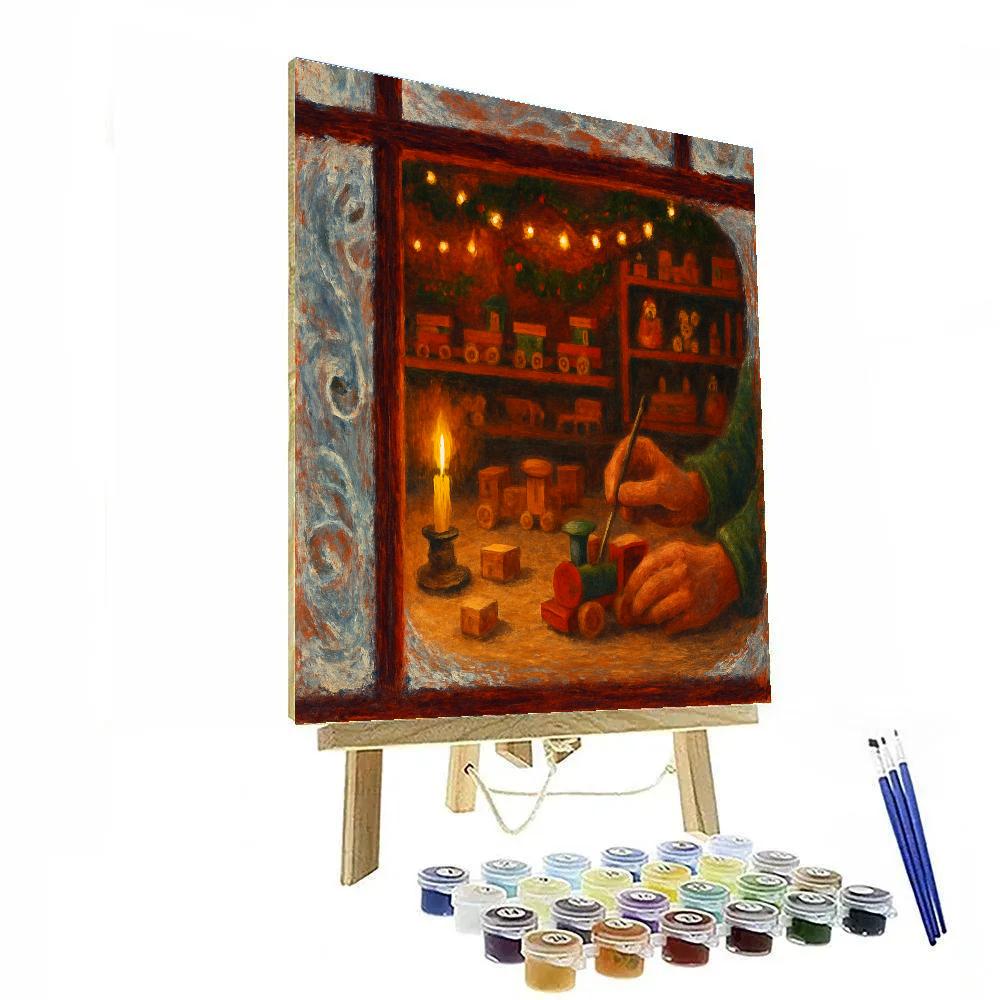 Workshop Window Wonder Painting by numbers kit