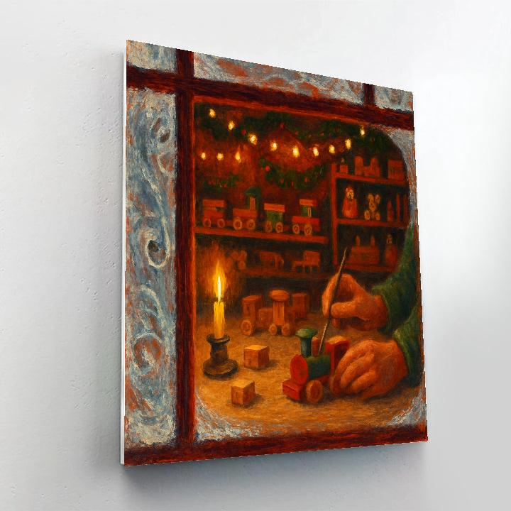 Workshop Window Wonder Painting by numbers kit