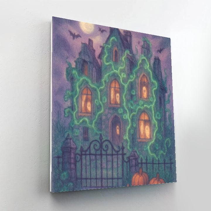 Creeping Ivy Manor paint by numbers