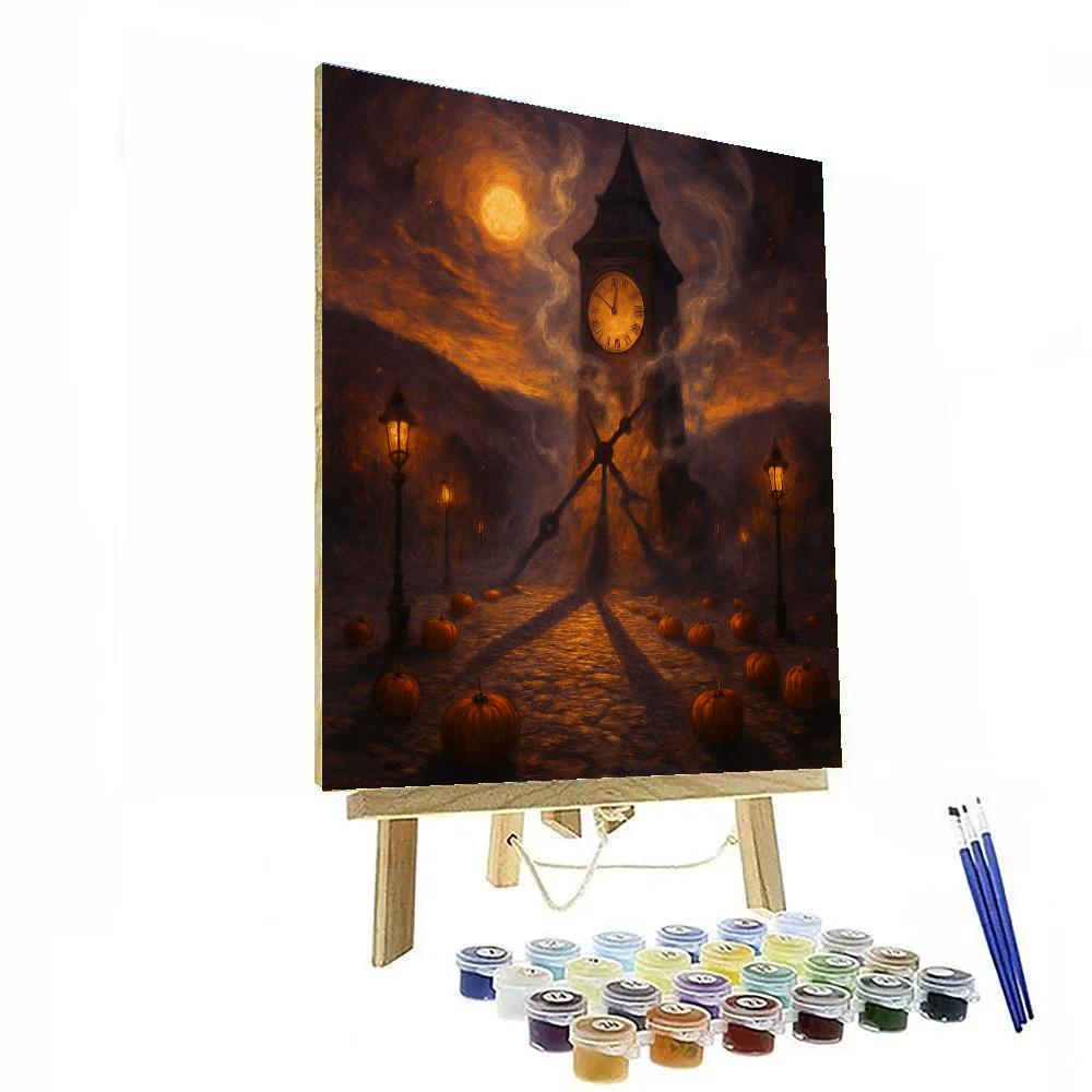 Clocktower Of Hollow Chimes Number painting