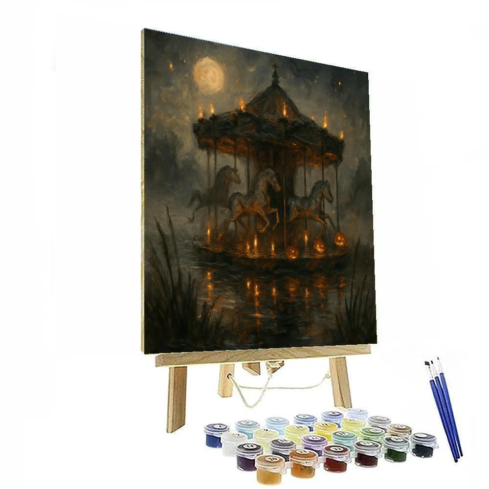 Marshlight Carousel Paint by numbers kits