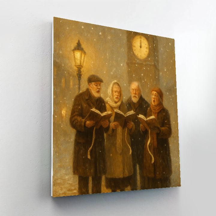 Silent Clocktower Carol Paint by numbers kits