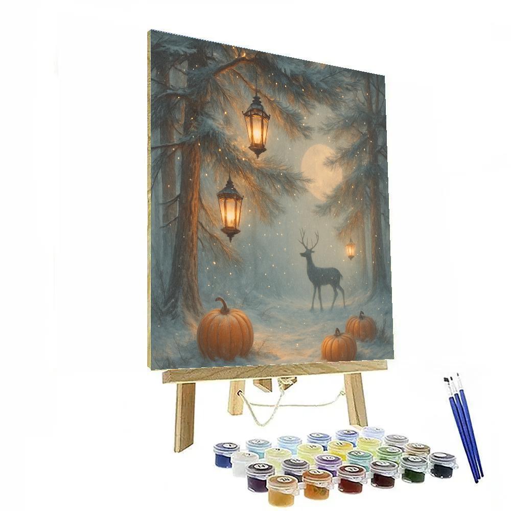 Murmuring Pines Of Lantern Glow paint by color