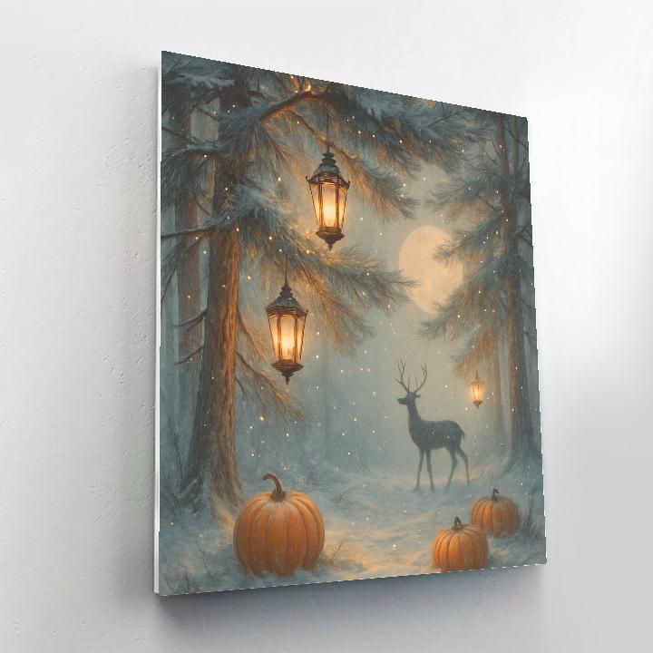 Murmuring Pines Of Lantern Glow paint by color