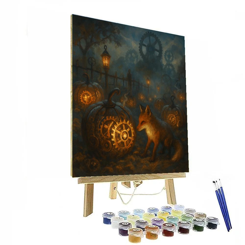 Clockwork Pumpkin Orchard paint by color