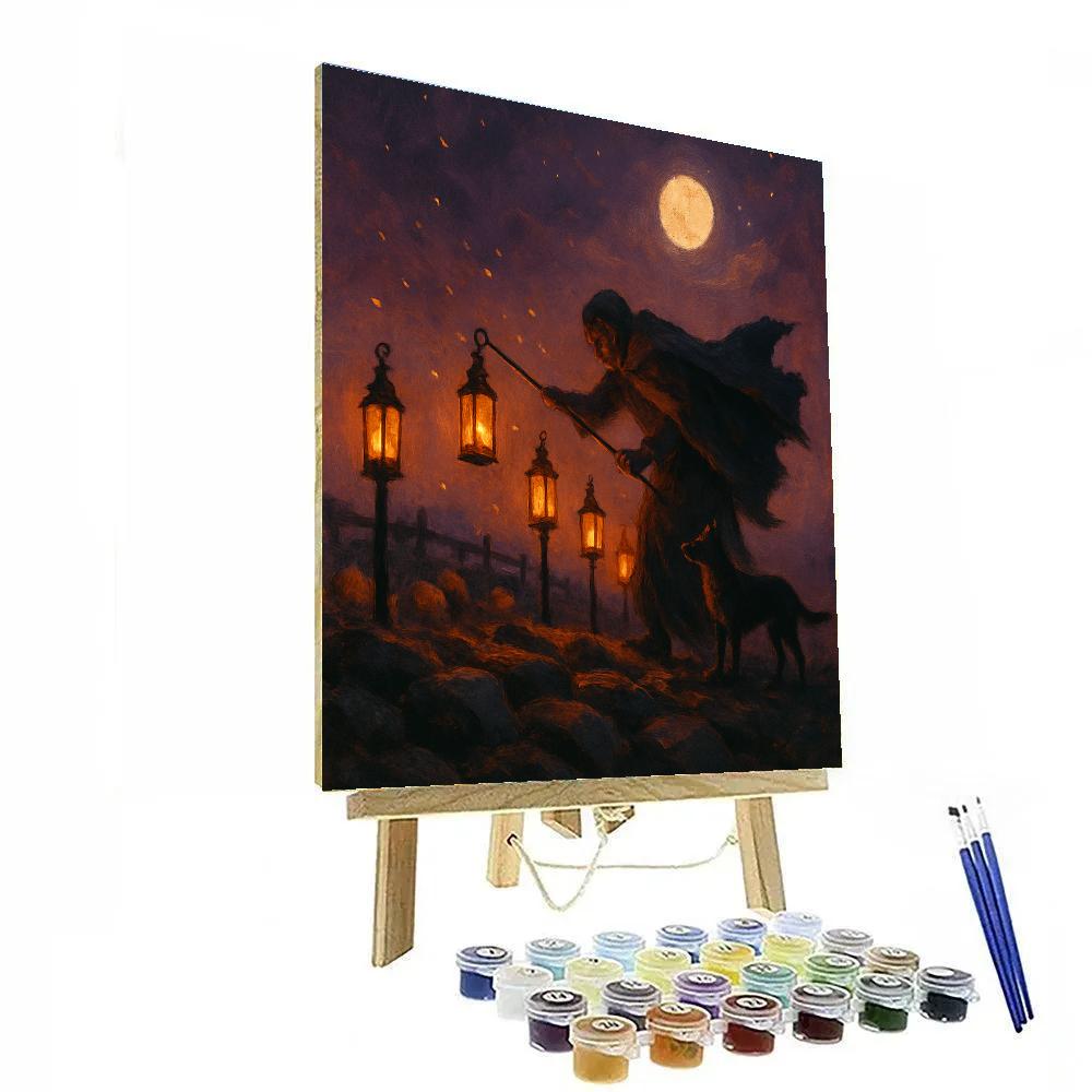 The Last Lantern Keeper paint by numbers