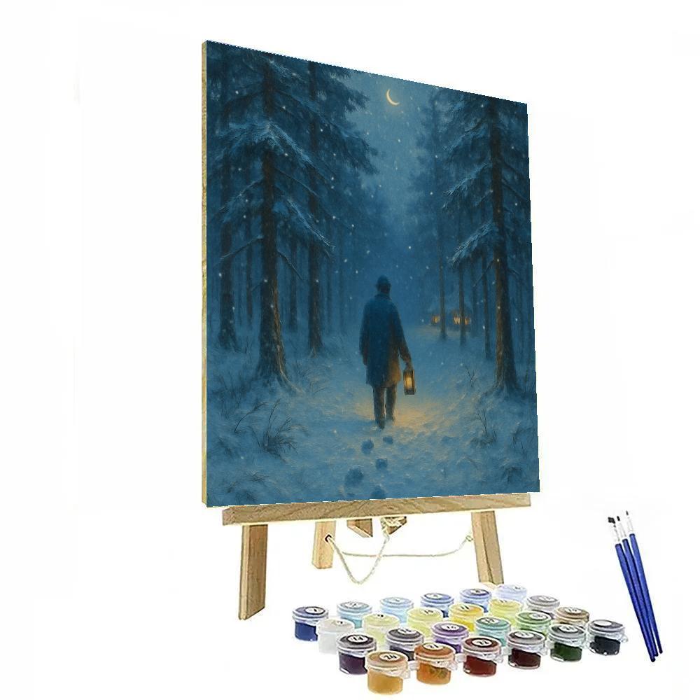 Nocturne Pinewatch Path paint by color