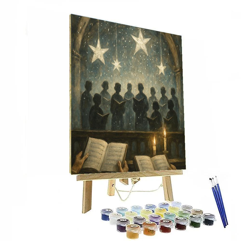 Starfall Choir Loft Painting by numbers kit