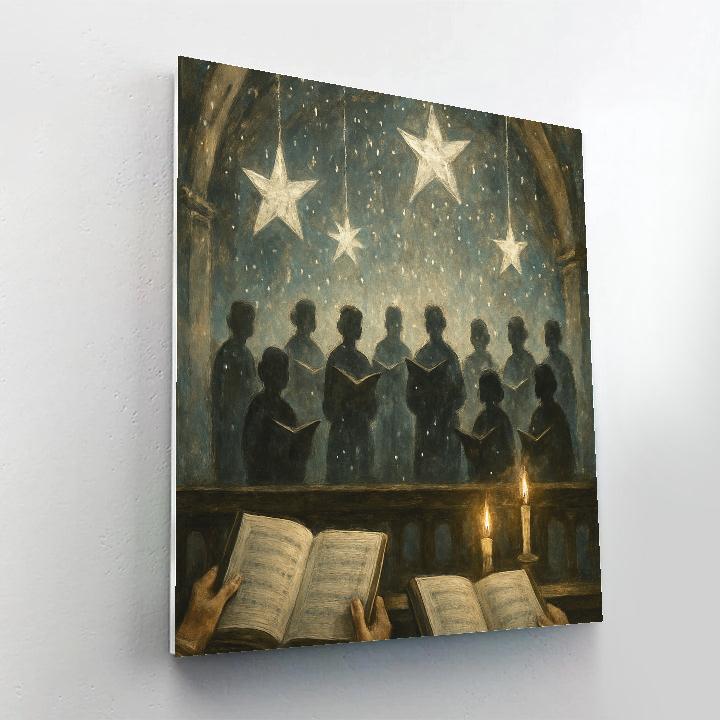 Starfall Choir Loft Painting by numbers kit