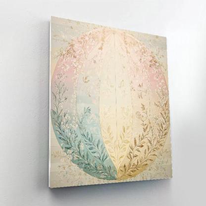 Alphonse Mucha Inspired Seasons Crescent Garden DIY paint by numbers