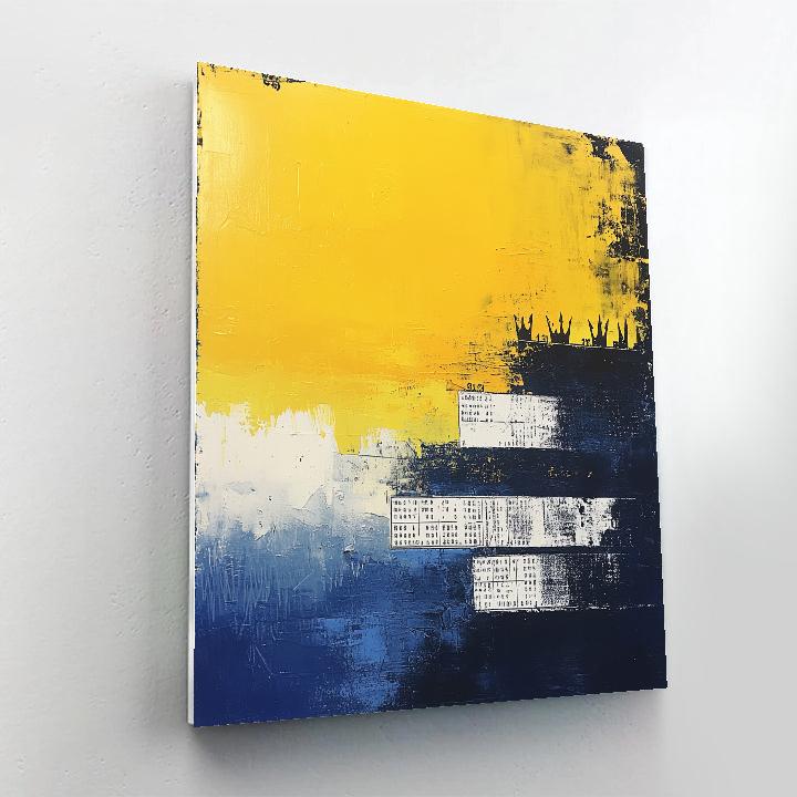 Jean-Michel Basquiat Inspired Fragmented Horizon Paint by numbers kits