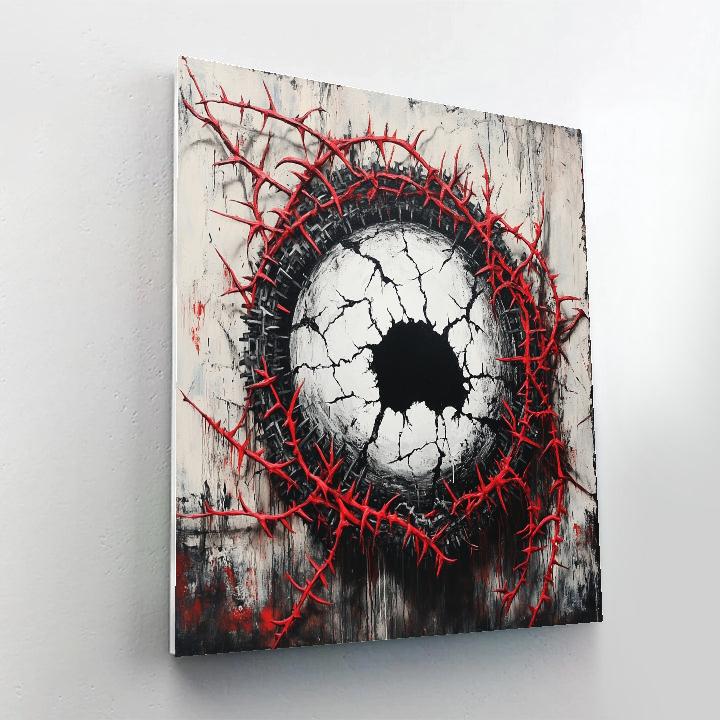 Banksy Inspired Environmental Echo Numbered painting kits