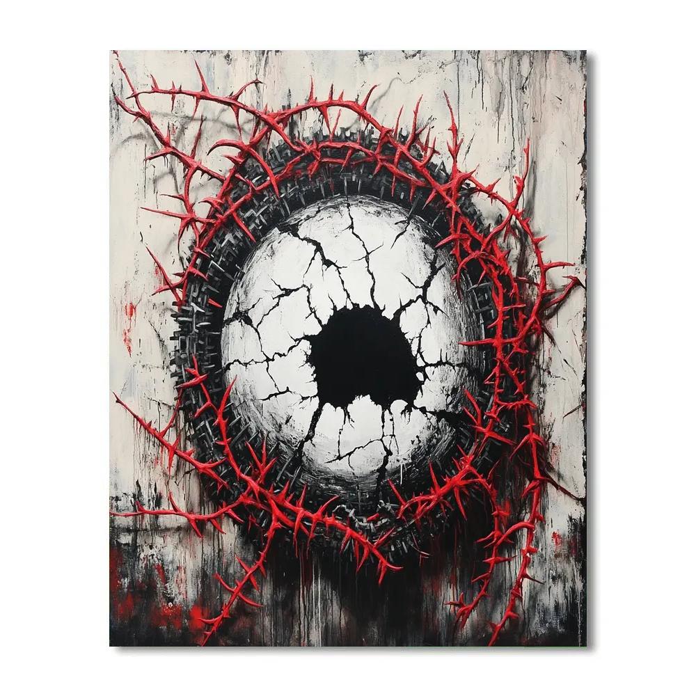 Banksy Inspired Environmental Echo Numbered painting kits