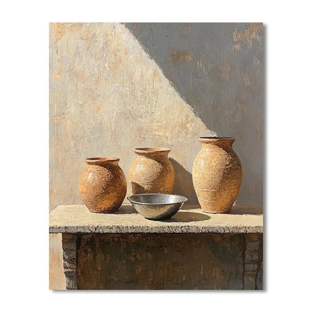 Diego Velázquez Inspired Earthenware Ensemble DIY paint by numbers