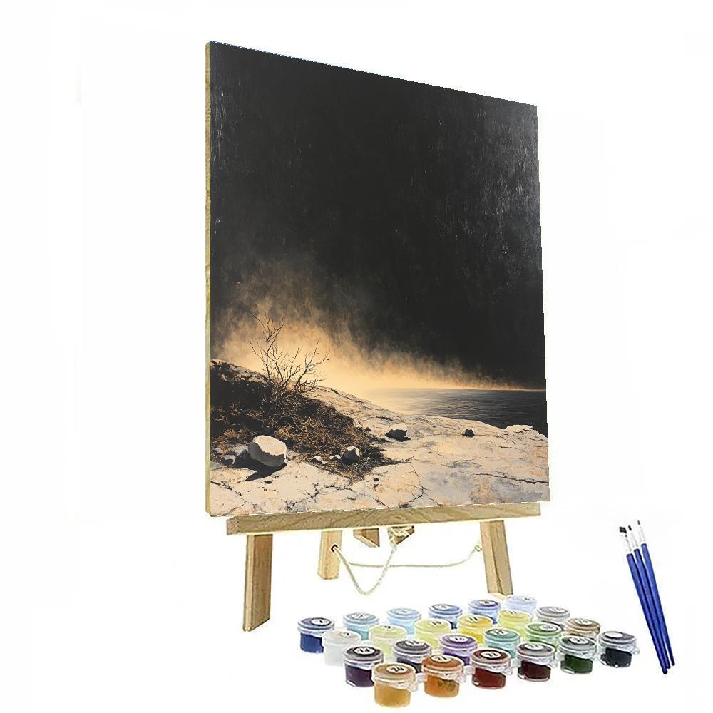 Francisco Goya Inspired Visionary Nightscape With Ominous Horizon paint by numbers