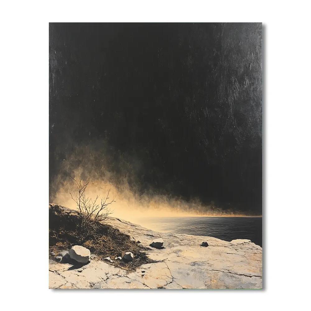 Francisco Goya Inspired Visionary Nightscape With Ominous Horizon paint by numbers