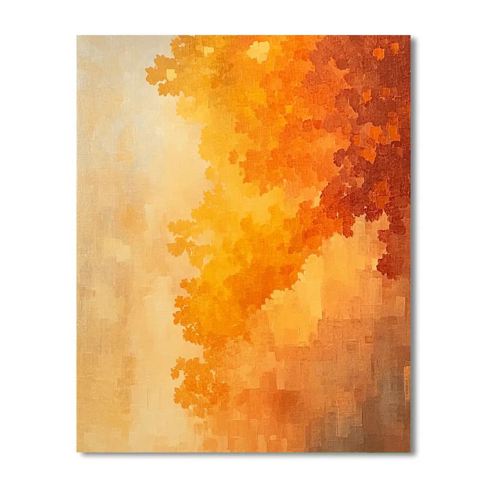 Mark Rothko Inspired Autumn Reverie Paint by numbers kits