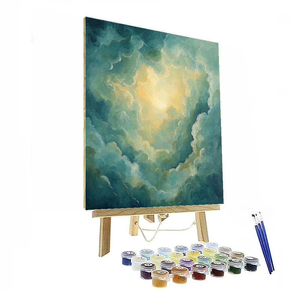 Max Ernst Inspired Dreamscape Symphony DIY paint by numbers