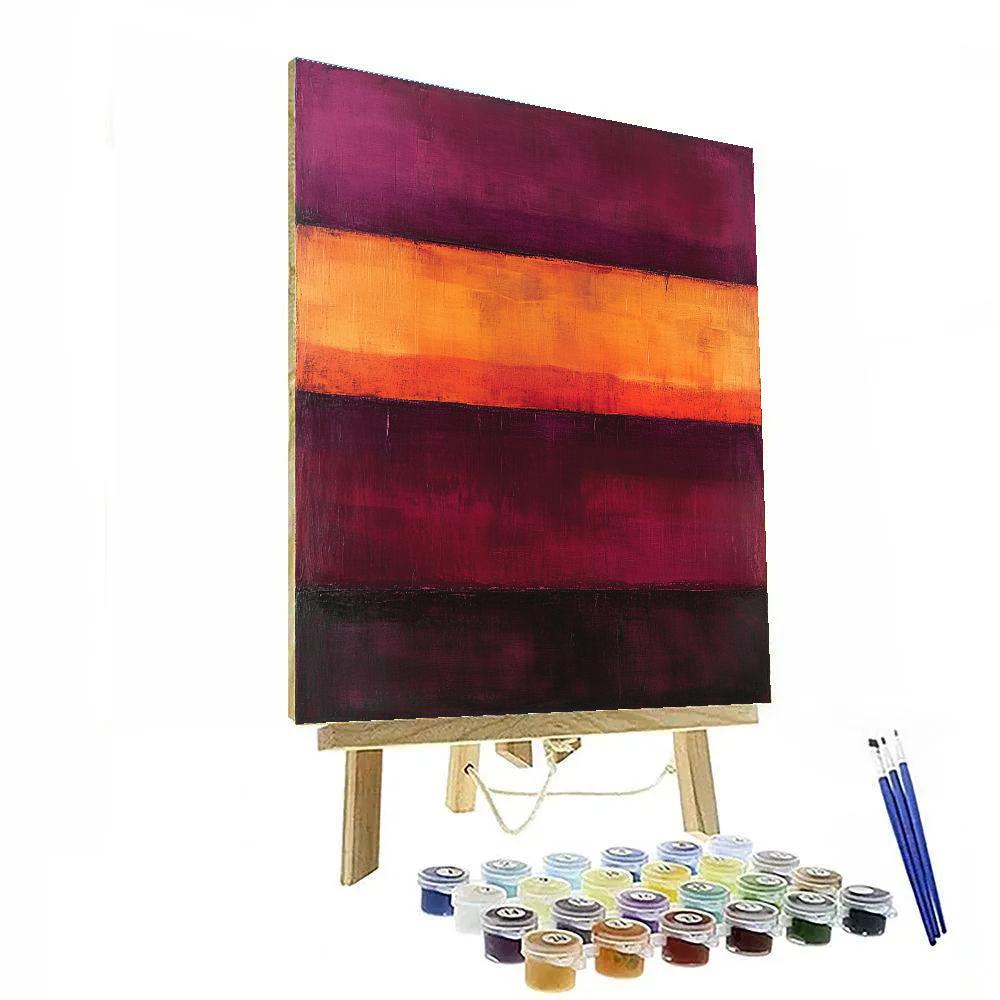 Mark Rothko Inspired Celestial Tranquility Painting by numbers kit
