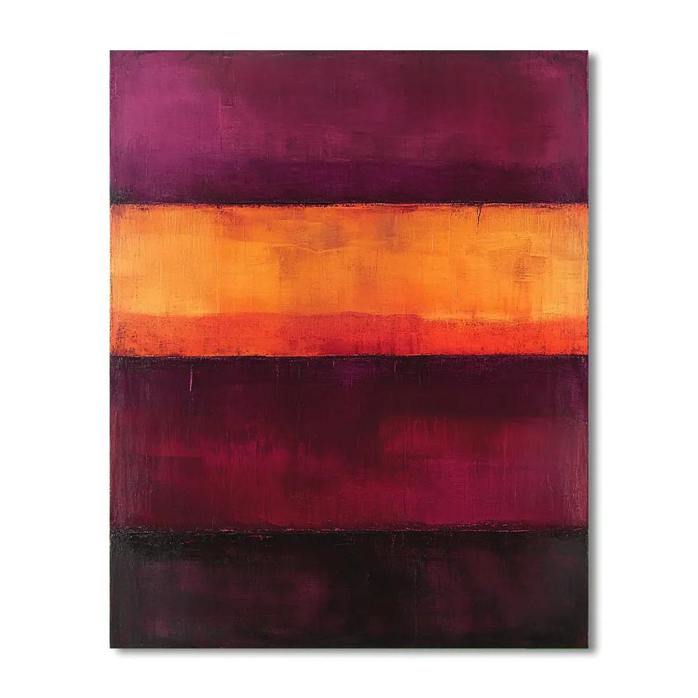 Mark Rothko Inspired Celestial Tranquility Painting by numbers kit