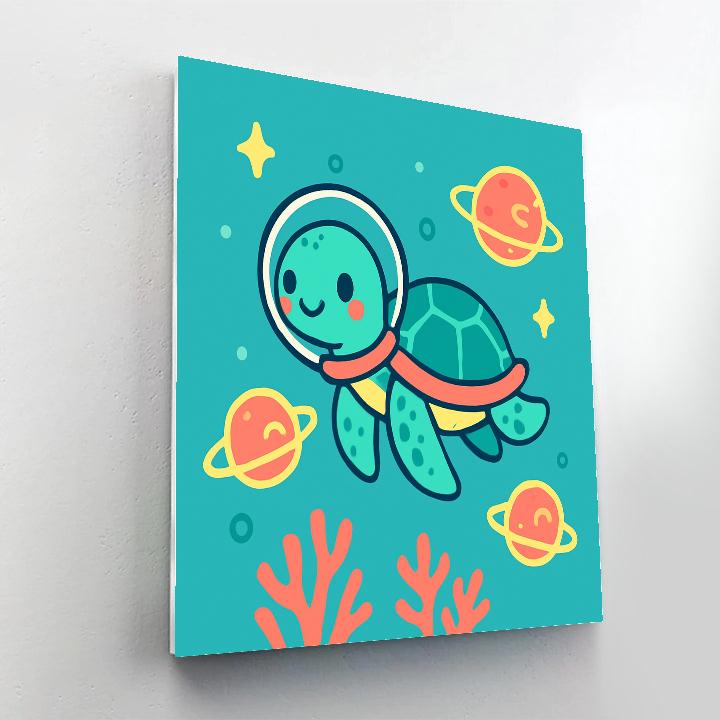 Galaxy Coral Quest Paint by numbers kits