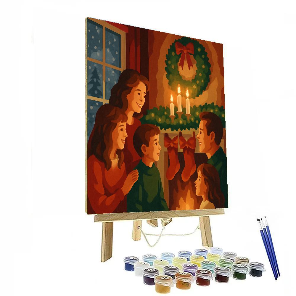 Mantlelight Harmony paint by number