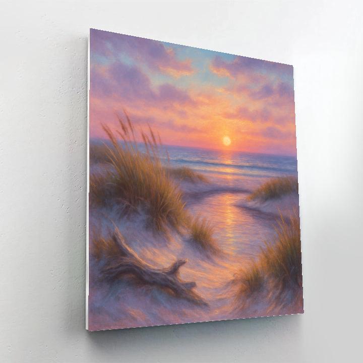Coastal Dune Twilight Paint by numbers kits