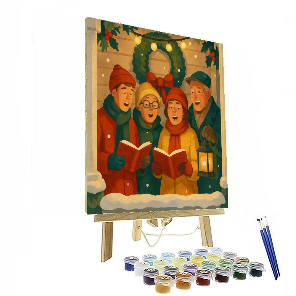 Porch Carol Circle paint by numbers