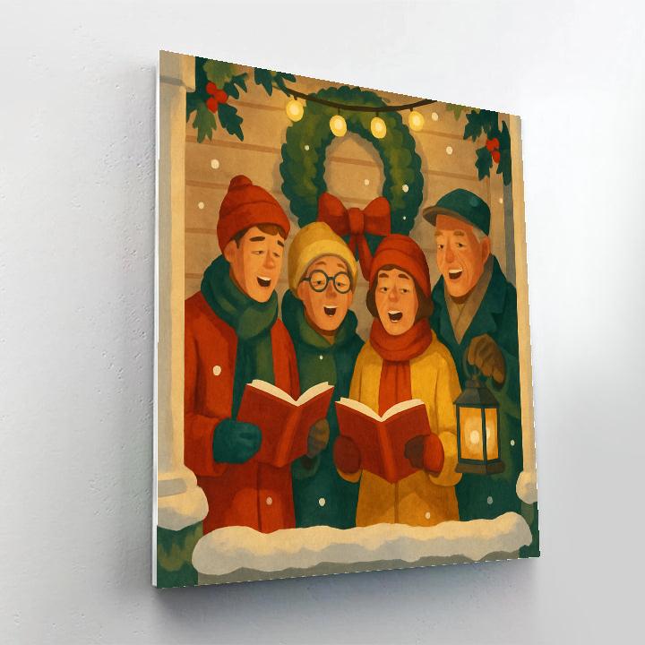 Porch Carol Circle paint by numbers