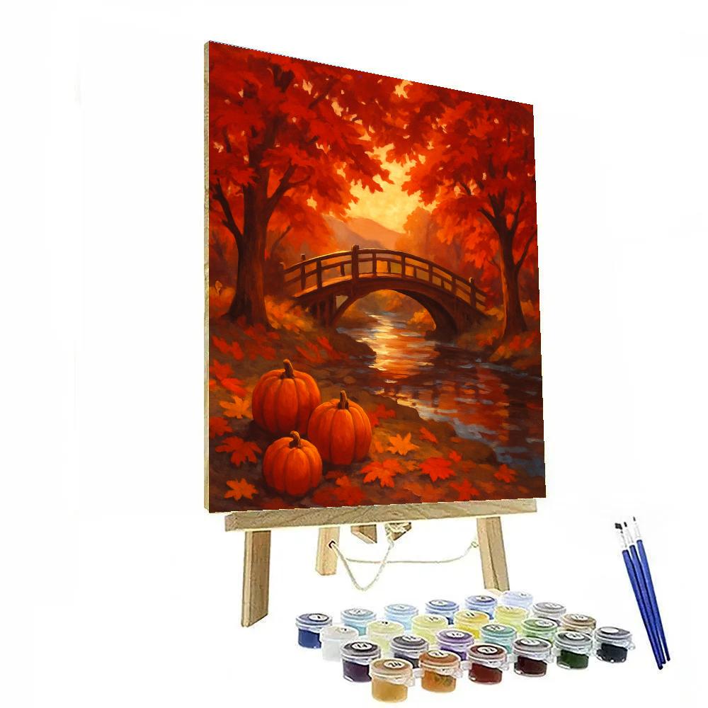 Autumn Stream Harmony paint by number