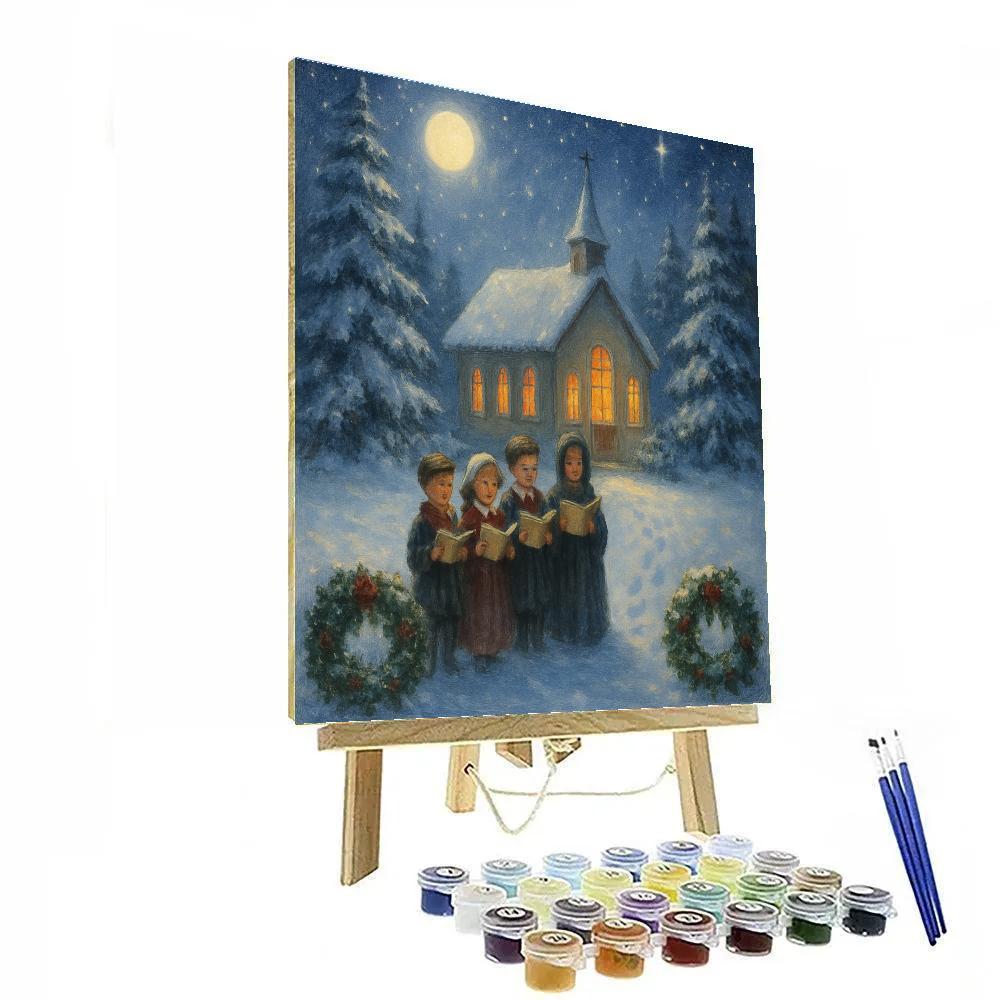 Midnight Choir At The Chapel Number painting