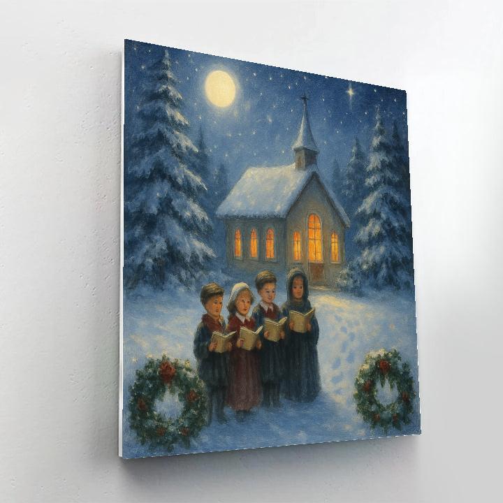 Midnight Choir At The Chapel Number painting