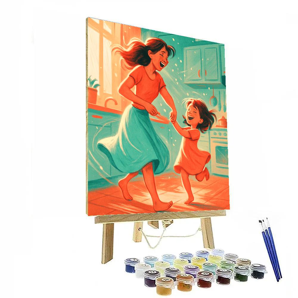 Constellation Dance In The Kitchen Paint by numbers kits