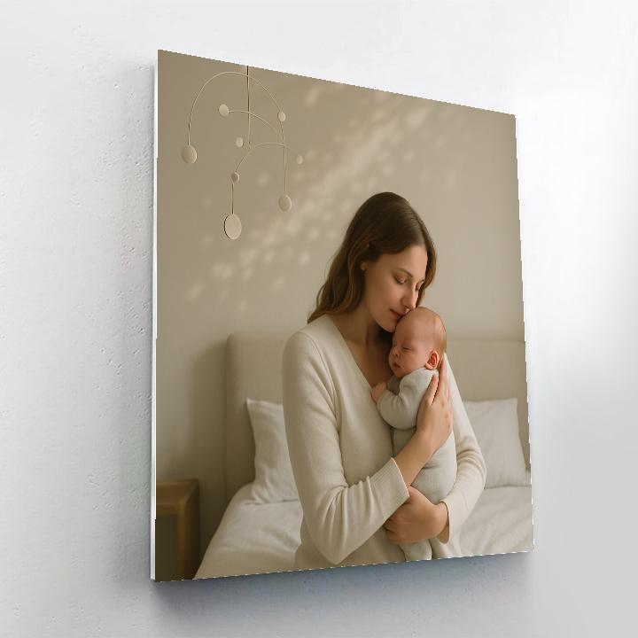 Milky Way Morning Cuddle painting number kit