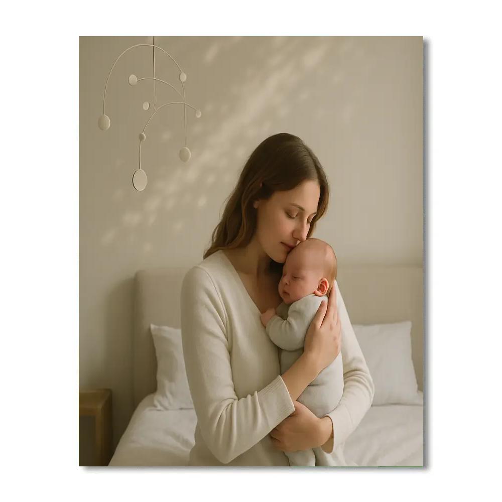 Milky Way Morning Cuddle painting number kit