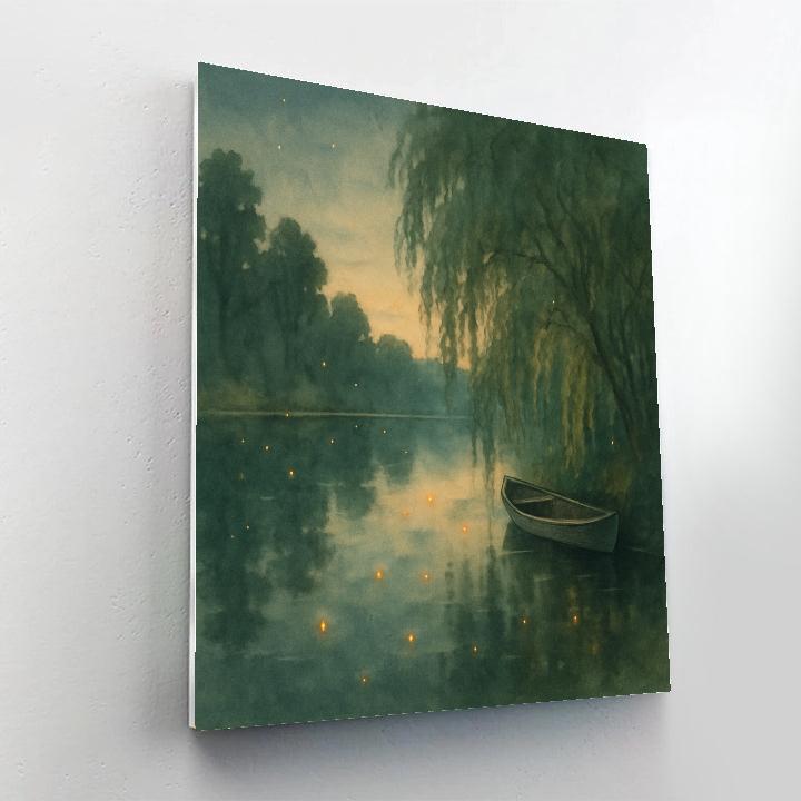 Firefly Cove Evening Paint by numbers kits