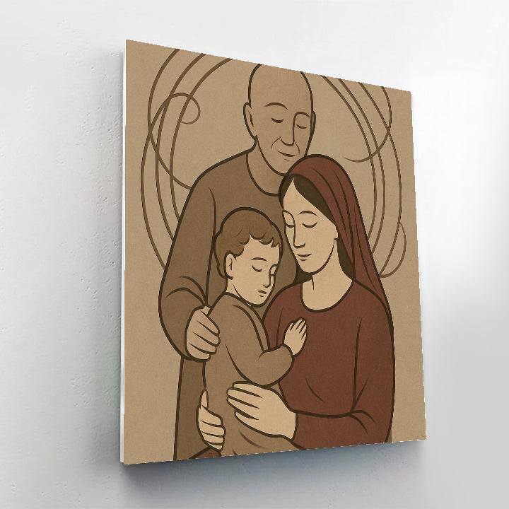 Orbit Of Generations Portrait Painting by numbers kit