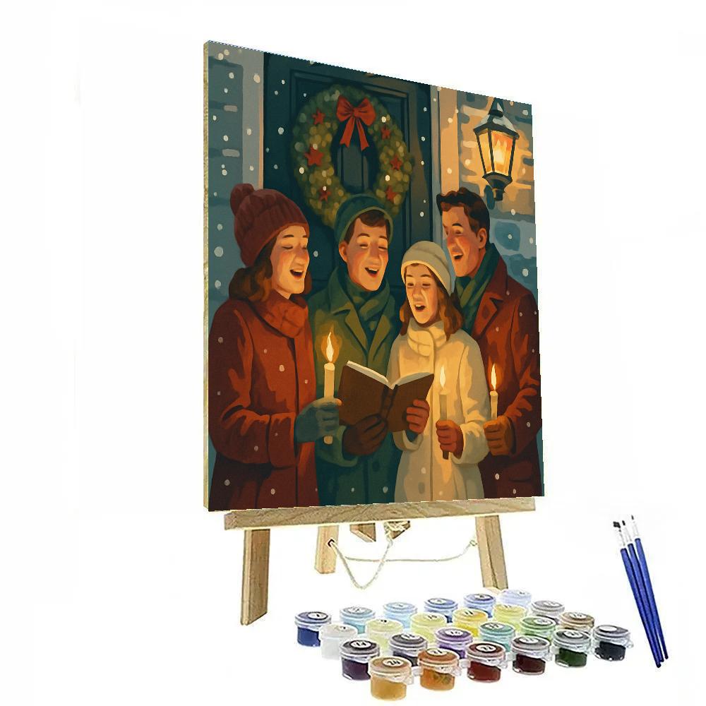 Candlelight Carol Evening Number painting