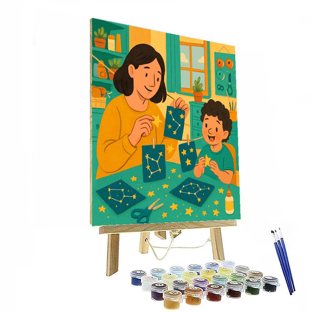 Constellation Crafting Afternoon paint by number