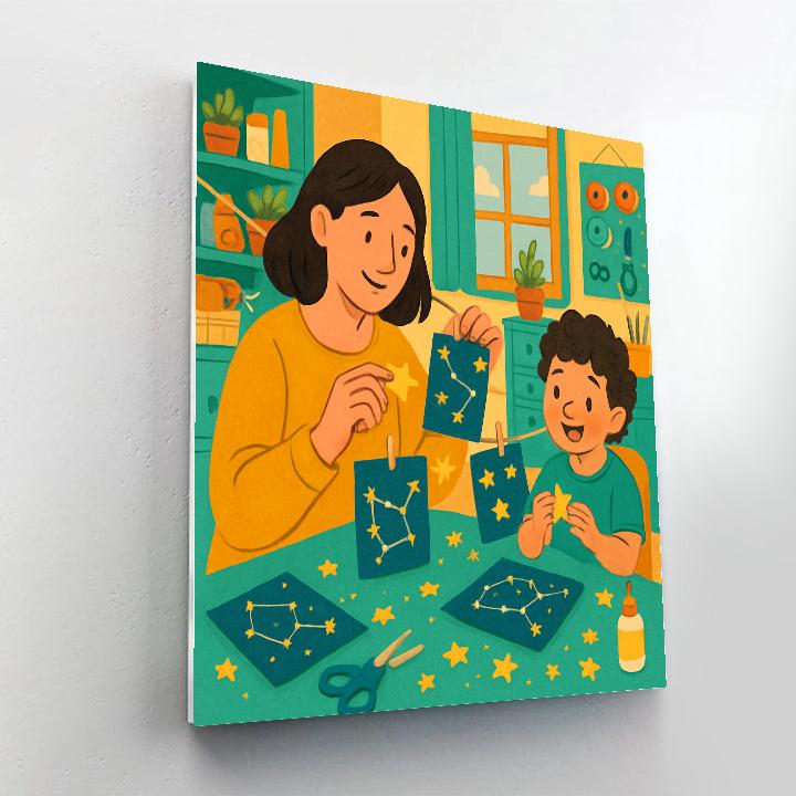 Constellation Crafting Afternoon paint by number
