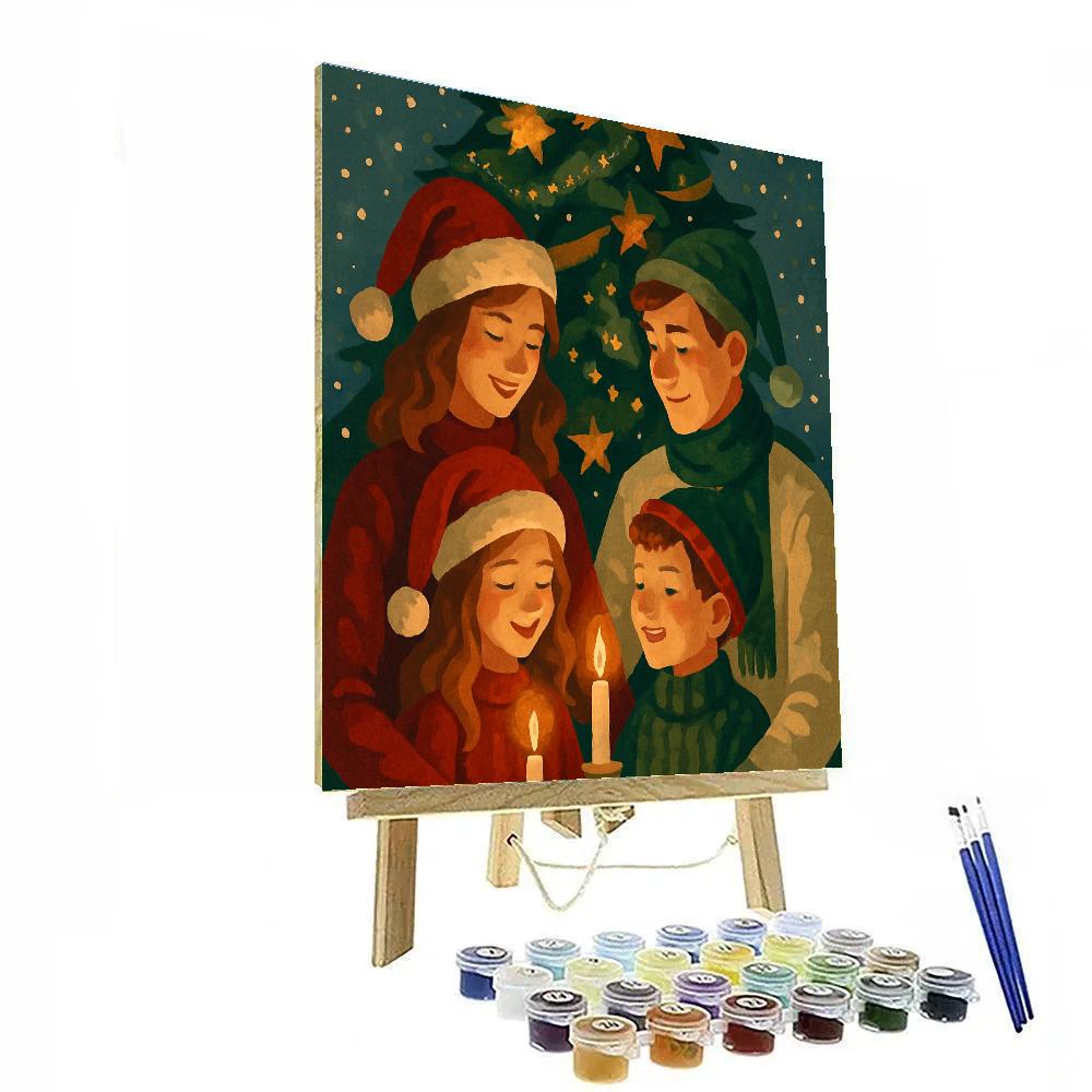 Midnight Star Gathering paint by color