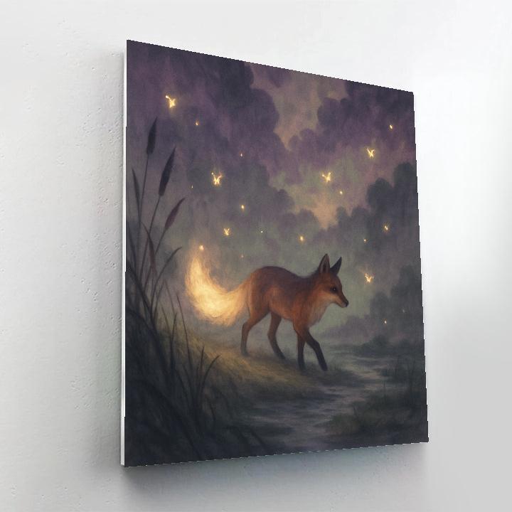 Marshlight Foxglow painting number kit