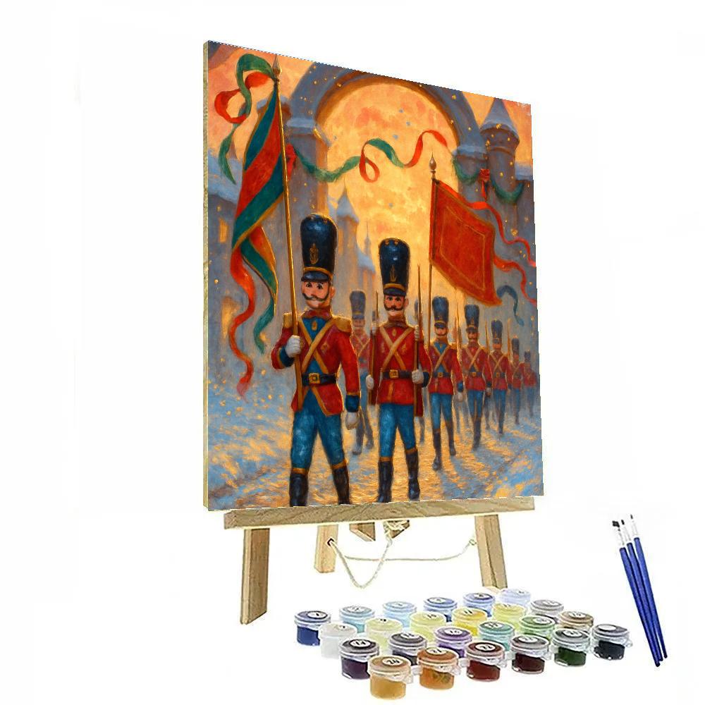 Nutcracker March At Dawn paint by numbers