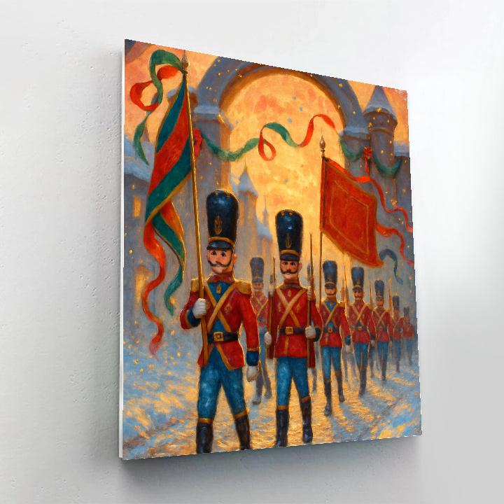 Nutcracker March At Dawn paint by numbers