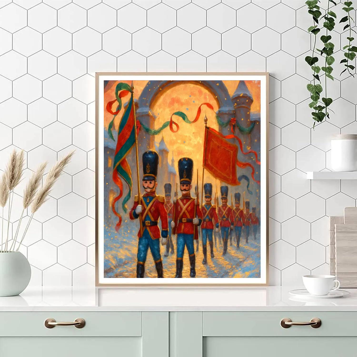 Nutcracker March At Dawn paint by numbers