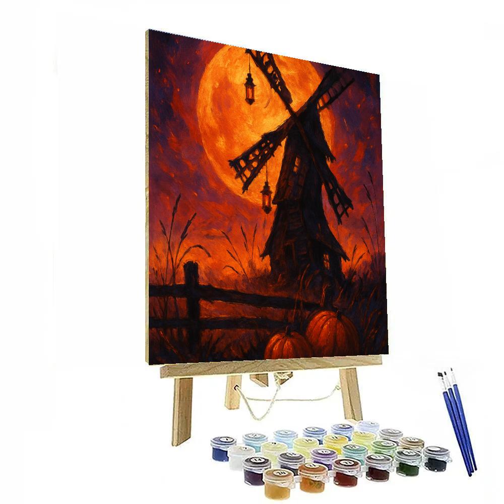 Harvest Moon Windmill Numbered painting kits